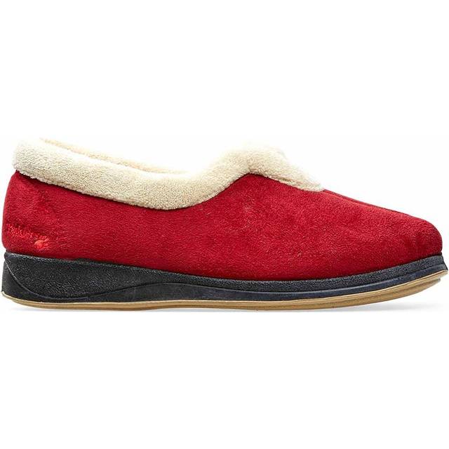 Womens Wide Fit Padders Carmen Slippers