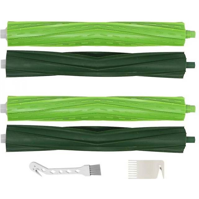 Roller Brush Accessories for iRobot Roomba Robot Vacuum Cleaner Replacement Parts Main Brush with 4 Rubber Brushes - Ccykxa