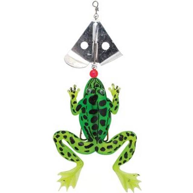 Fladen Groda Big m. Roterande Sked 18cm, 45g - Green/Black