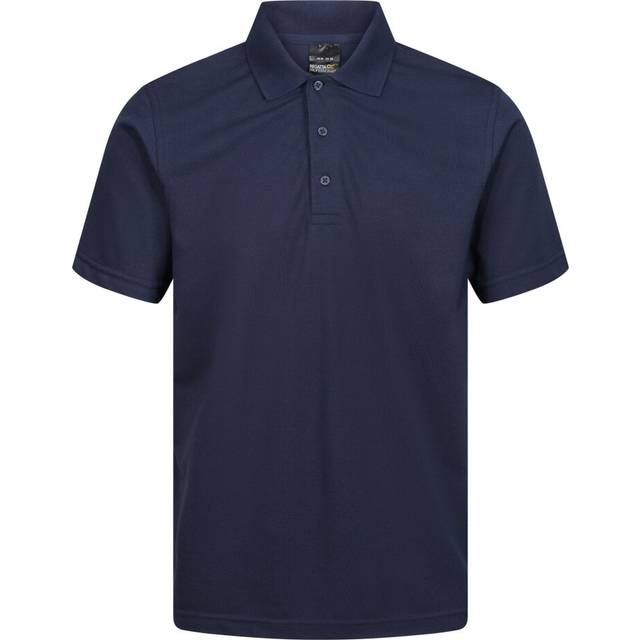 (XXL, Navy) Regatta Mens Pro 65/35 Short-Sleeved Polo Shirt