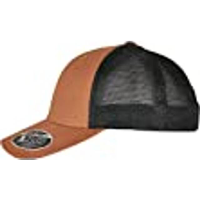 Flexfit 110 Canvas Trucker Snapback One Size Black/Brown Keps