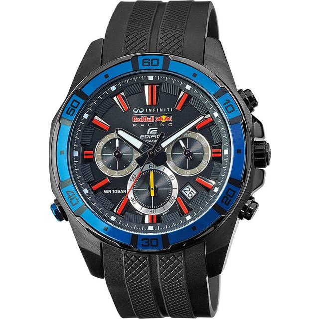Casio Watch Edifice Red Bull Chronograph Limited Edition D - Black