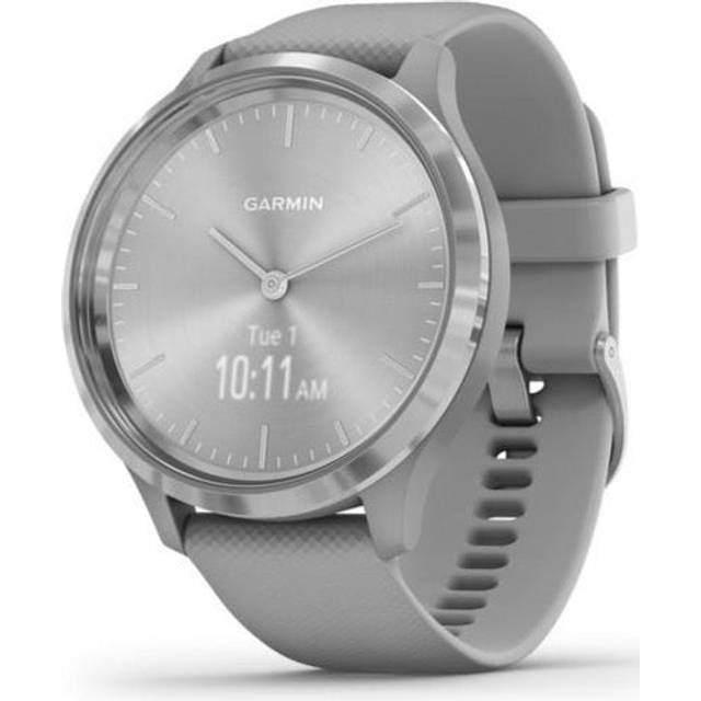 Garmin Watch Vivomove 3 Powder Grey Smartwatch - Black