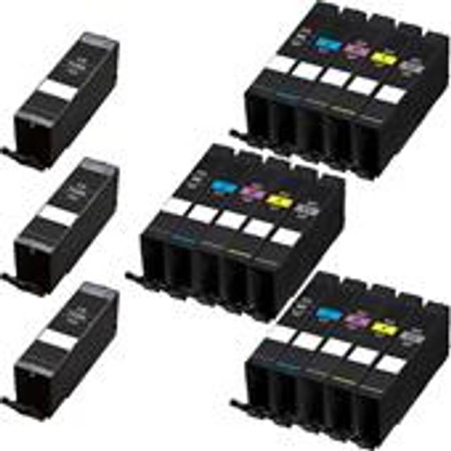 Compatible Canon PIXMA TS8750 Printer Ink Cartridges (18 Pack) -6117C001 Multipack