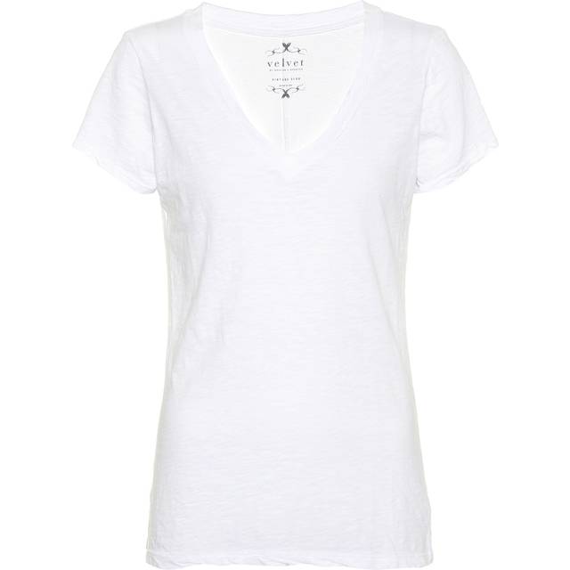 Velvet Lilith cotton T-shirt - white (UK 10)