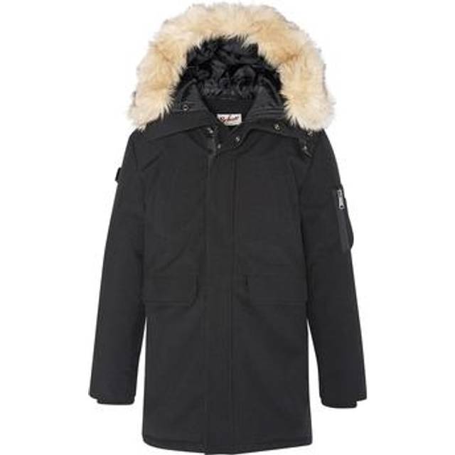 Girl's parka Schott - Noir