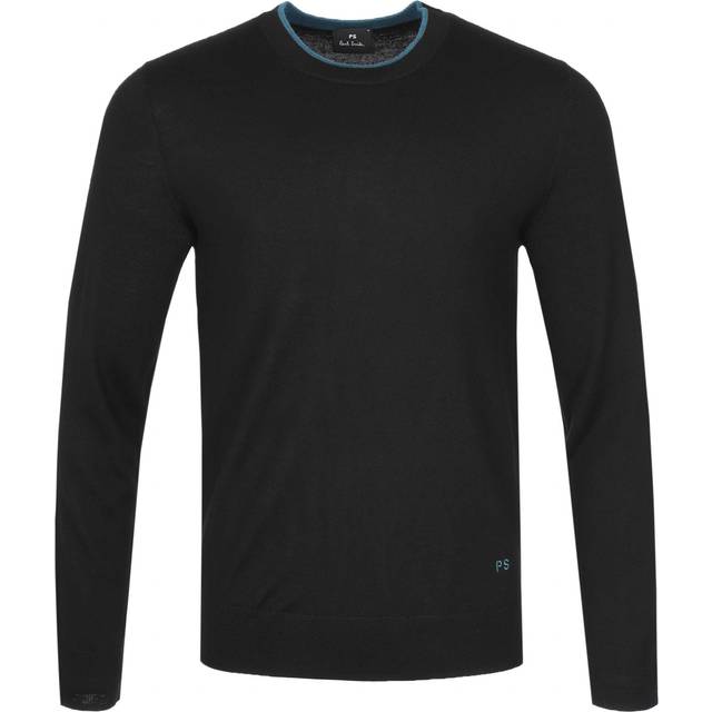 Paul Smith Mens Black Crew Neck Sweatshirt - Medium