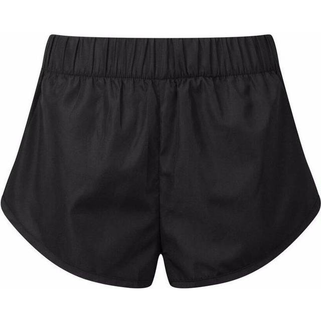 TriDri Womens Anti-Chafe Running Shorts - Black - 2xl