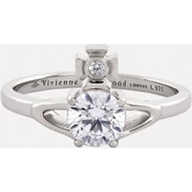 Vivienne Westwood Reina Petite Ring Silver Unisex - M