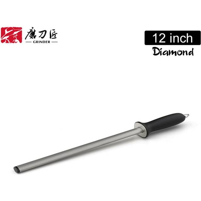 (a-violet As shown) Sale-20% TAIDEA Sharpening rod 10/12inch Knife Diamond steel sharpening system knife sharpener Kitchen Honing sharpening stone