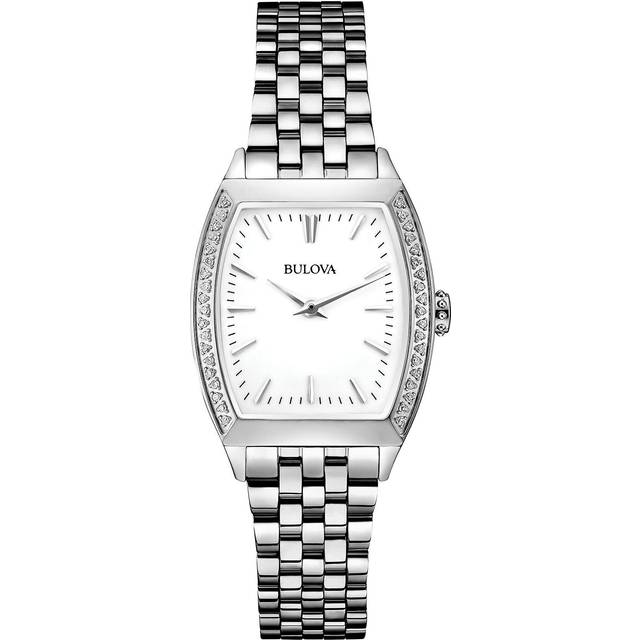 Bulova Watch Diamonds - White