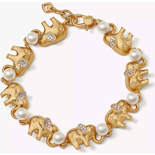 Kate Spade New York Winter Carnival Cz Elephant Bracelet