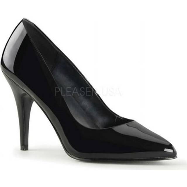 (UK 13/EU 46/US 16) Pleaser Womens Pumps VANITY-420 Blk Pat