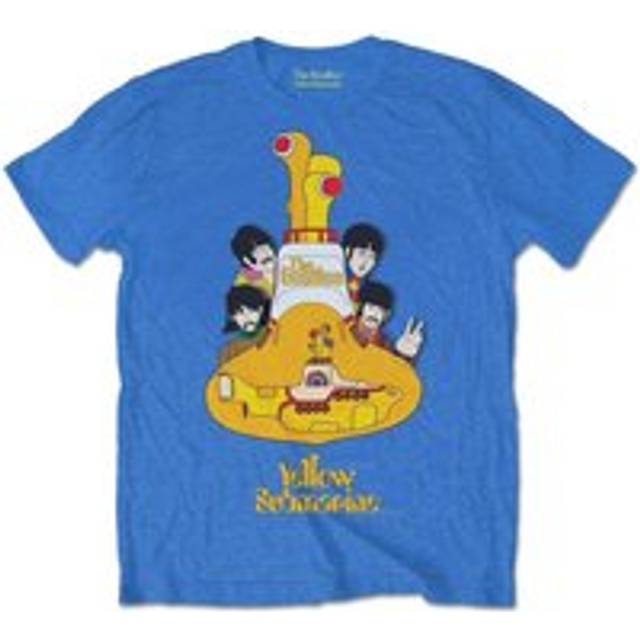 (13-14 Years, Blue) The Beatles Childrens/Kids Yellow Submarine Cotton T-Shirt