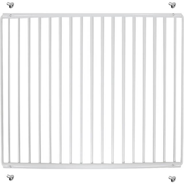 Fridge Shelf for ZANUSSI Refrigerator Freezer Adjustable White Plastic Coated Extendable Arms (Large, 425mm - 670mm x 320mm)