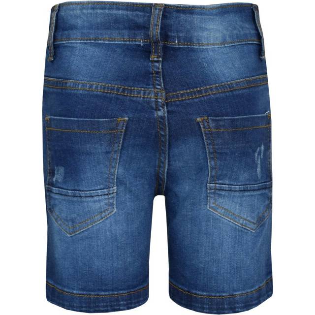 (11-12 Years) Kids Boys Denim Shorts Ripped Chino Bermuda Jeans Short Knee Length Pant 5-13 Yr