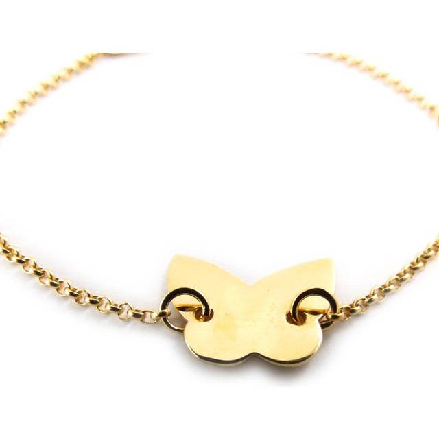 Les Trésors De Lily [F9157] - Gold Plated Bracelet 'Butterfly' gold