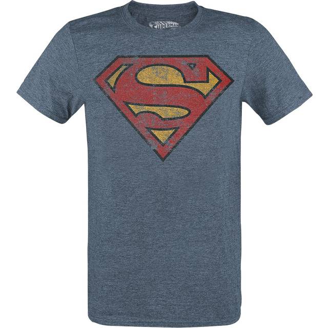 Superman T-shirt för män, blå, L