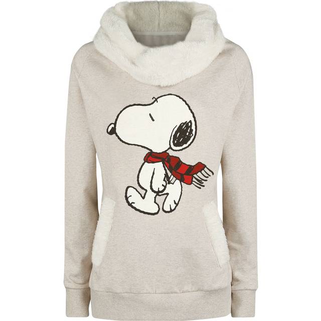 Peanuts Snoopy Winter Sweatshirt mottled beige - XL