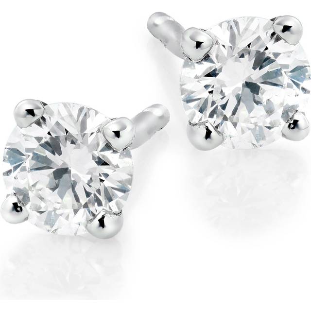 Platinum Diamond Stud Earrings