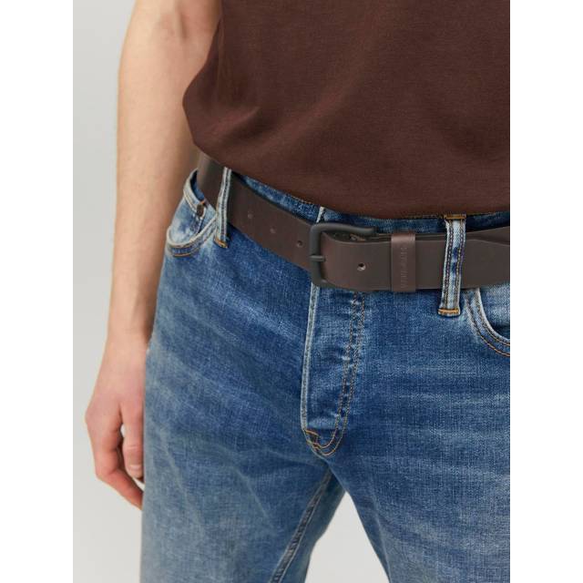 JACK & JONES Jacroma Leather Belt Noos |Brun |105