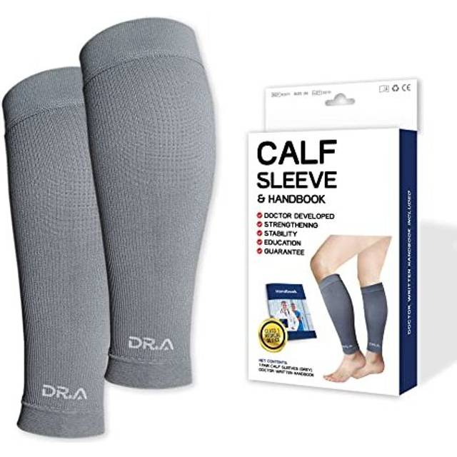 Doctor Developed Calf Compression Sleeve Men and Women - Leg Compression Sleeve for Leg Pain Relief, Muscle Recovery, Shin Splint, and Varicose Veins