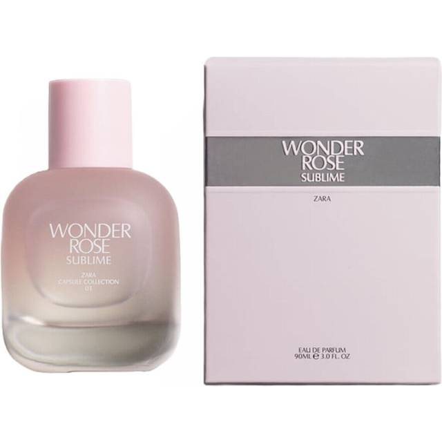 ZARA Wonder Rose Sublime Fragrance 3 Oz 90 ml Women EDP Parfum