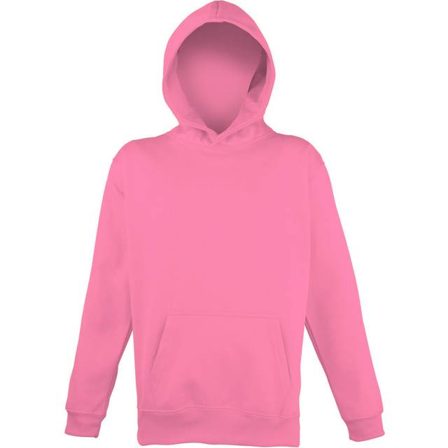 (5-6, Electric Pink) Awdis Childrens Unisex Electric Hooded Sweatshirt / Hoodie / Schoolwear