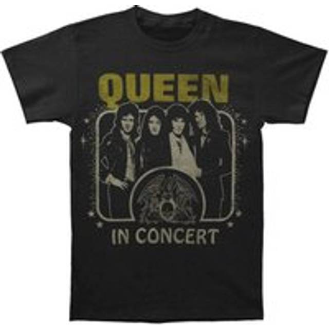 (XXL, Black) Queen Unisex Adult In Concert T-Shirt