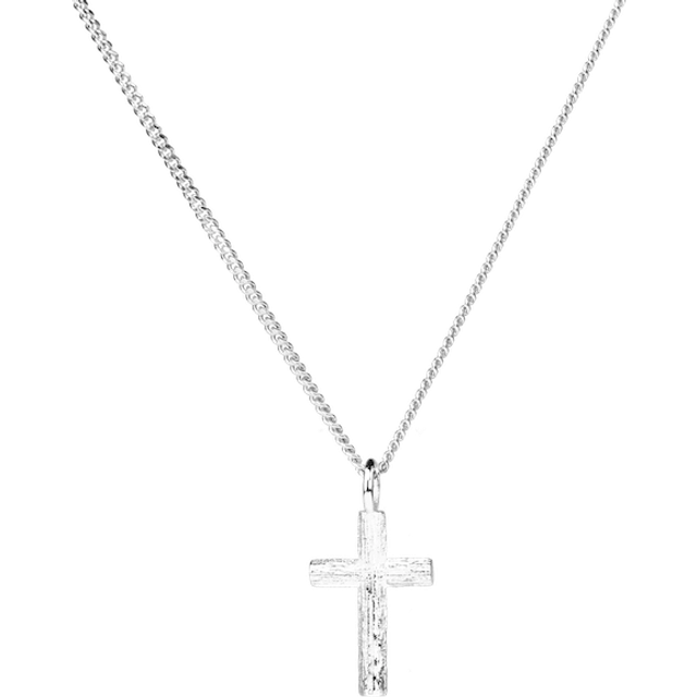 Emma Israelsson - Branch Cross Necklace Silver