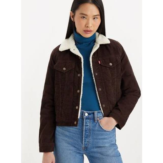 Levi's Original Sherpa Trucker Jacket dam, Mole, XS