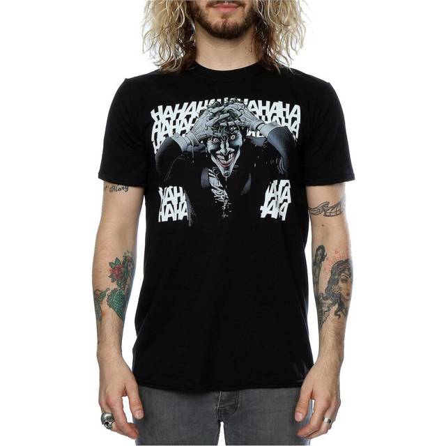 (XXL, Black) Batman Mens Killing Joke The Joker T-Shirt