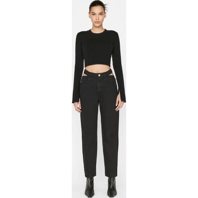 FRAME Black 'Le High 'N' Tight' Jeans - Film Noir - WAIST US 31