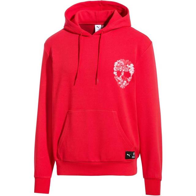 Puma x Bradley Theodore Hoodie Hooded Sweatshirt Pull Over Jumper Mens 578223 11 - Red Textile - Size X-Small