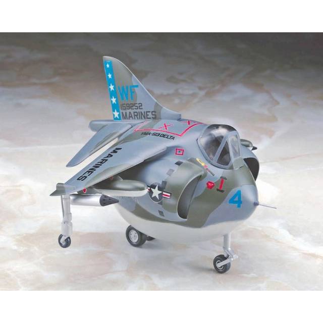 Hasegawa Egg Plane US Marine Corps Harrier Plastic Model TH19 AV-8 Non-Scale