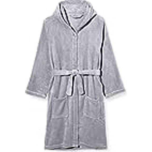 Fleece robe for big kids Playshoes Uni - Gris