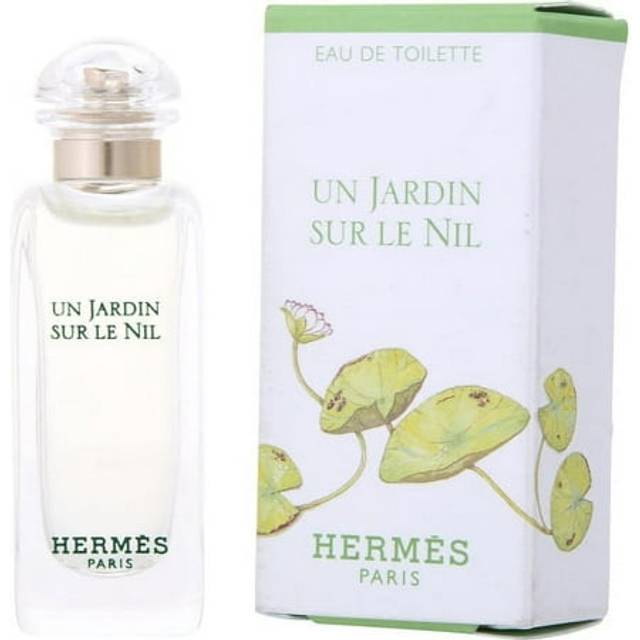 Hermes un jardin sur le nil eau de toilette deluxe size 7.5ml dabbed bottle