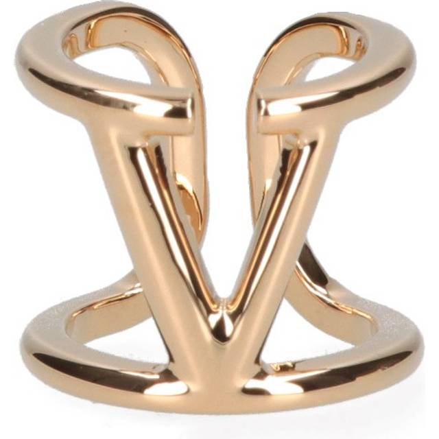 Valentino Garavani Vlogo Signature Ring - Gold - 11