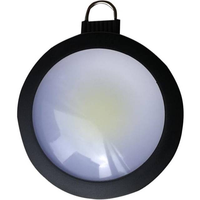 (Black) Outdoor LED Camping Tent Light Energy Bulb Hike Fishing Lantern Emergency Lamp Night Light