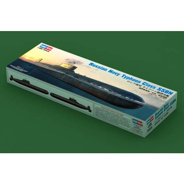 Hbb83532 - Hobbyboss 1:350 - Russian Navy Typhoon Class Ssbn Submarine