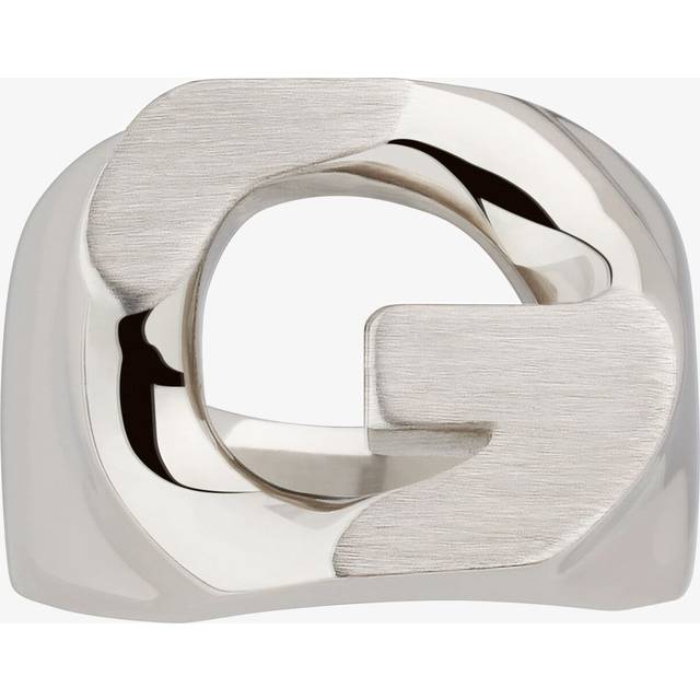 Givenchy Silver G Chain Ring - 040-SILVERY - FR 56