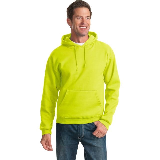 JERZEES NuBlend Hooded Sweatshirt - Safety Green  M