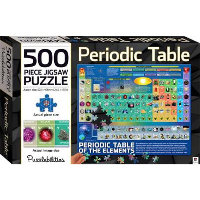 Periodic Table 500-piece Jigsaw Puzzle by Books & Hinkler