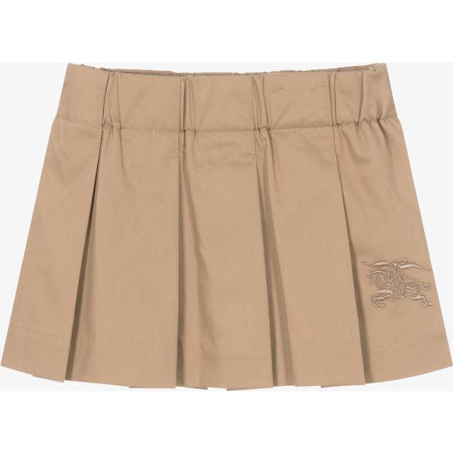 Burberry Baby Girls Archive Beige Cotton Ekd Skirt - 12 month