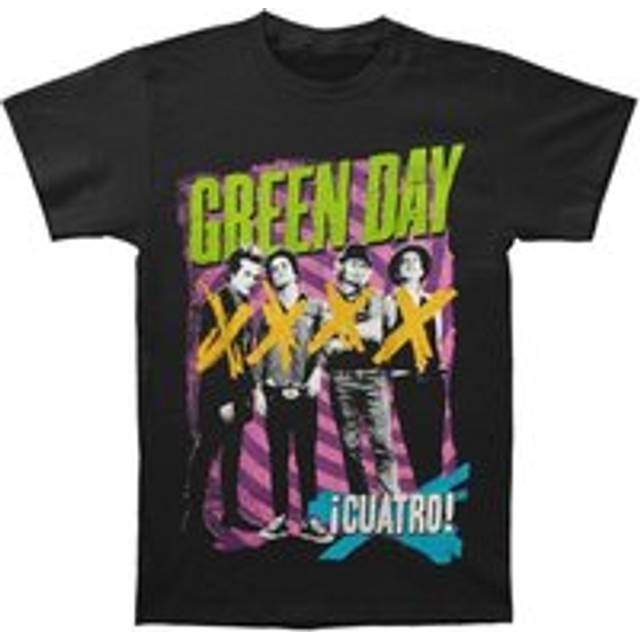 (L, Black) Green Day Unisex Adult Hypno 4 T-Shirt