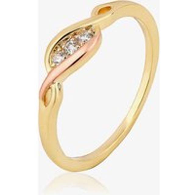 Clogau Past Present & Future Diamond Ring