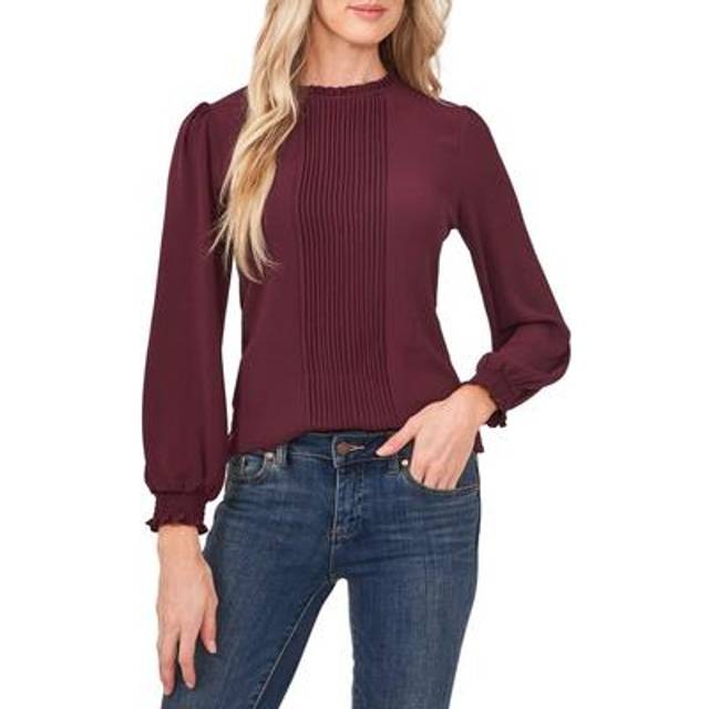 Cece Pintucked Blouse