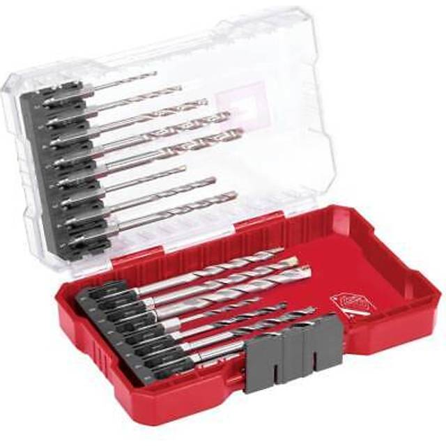 Einhell 16 Piece Hex Shank Wood, Masonry and HSS Drill Bit Set in M Case