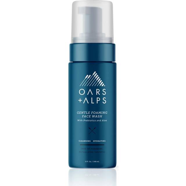 Oars + Alps Gentle Foaming Face Wash and Moisturizer  Dermatologist Tested Skin Care Infused with Prebiotics and Aloe  5 Fl Oz