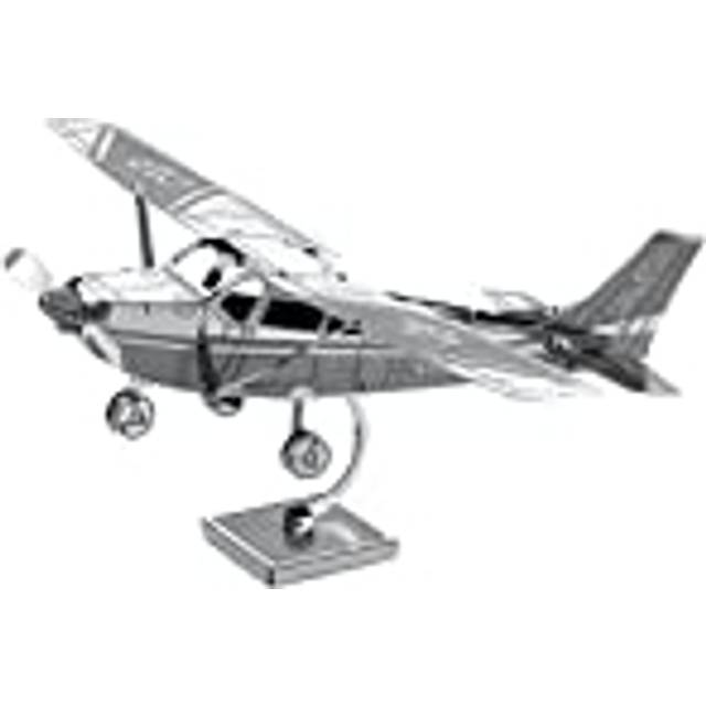 Model Kit Cessna 172 Skyhawk Aircraft (Moderate Difficulty) Steel Model by Metal Earth